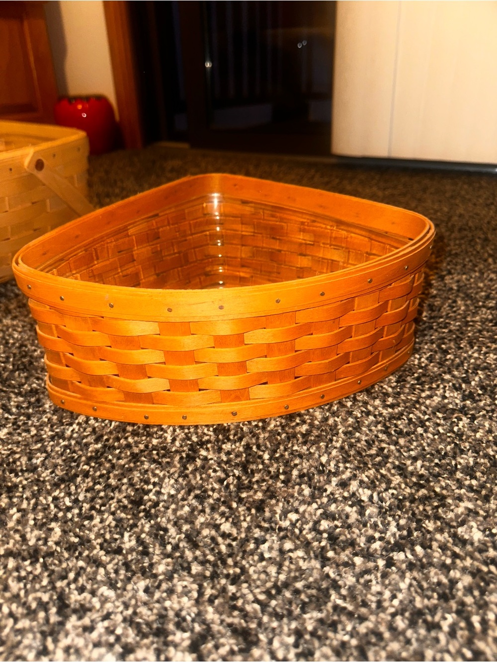 Longaberger Small Corner Basket